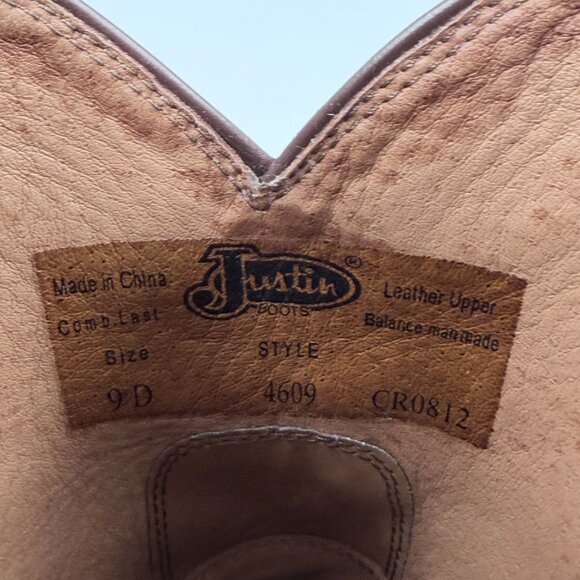 Justin Boots Western Ropers - Picture 7 of 11